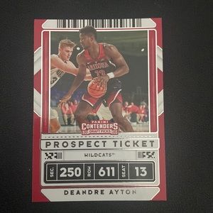Deandre Ayton - 2020 panini contenders draft picks #21